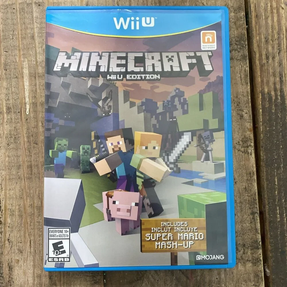 Minecraft - Wii U Edition (Nintendo Wii U, 2015) CIB Complete - Tested